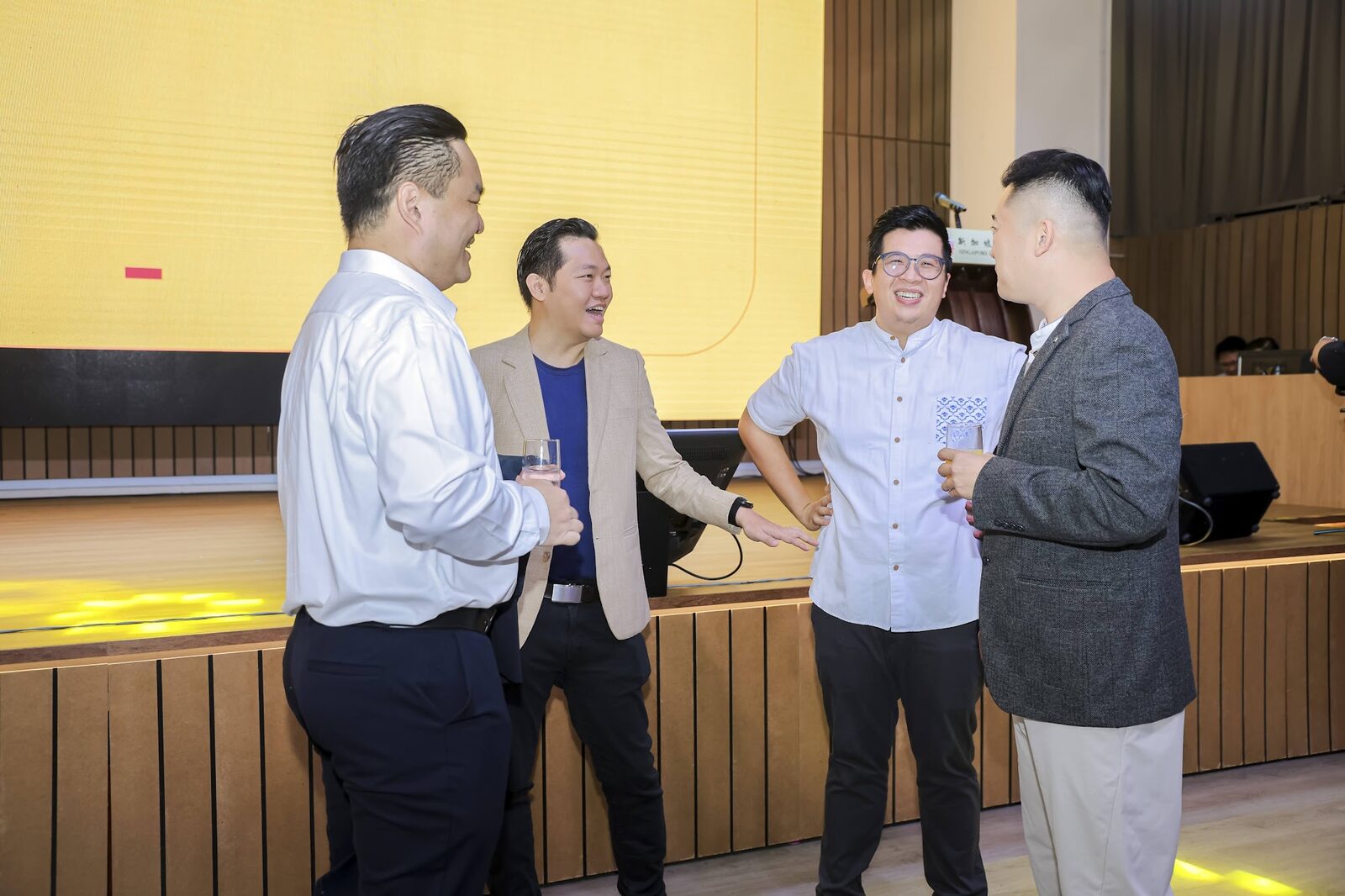 Group at event